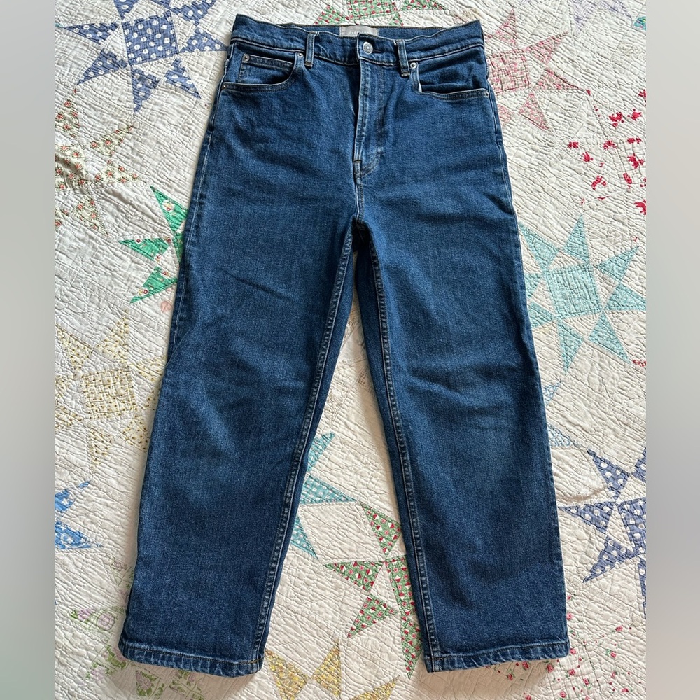 Everlane Women's Way High Jeans 29 cropped EUC